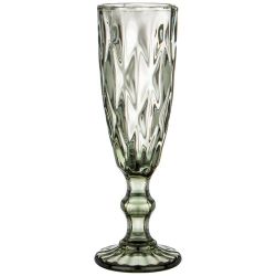 НАБОР БОКАЛОВ ДЛЯ ШАМПАНСКОГО "РОМБО" 6ШТ. СЕРИЯ "MUZA COLOR" 150МЛ. / В=20 СМ. (КОР=4НАБ.)