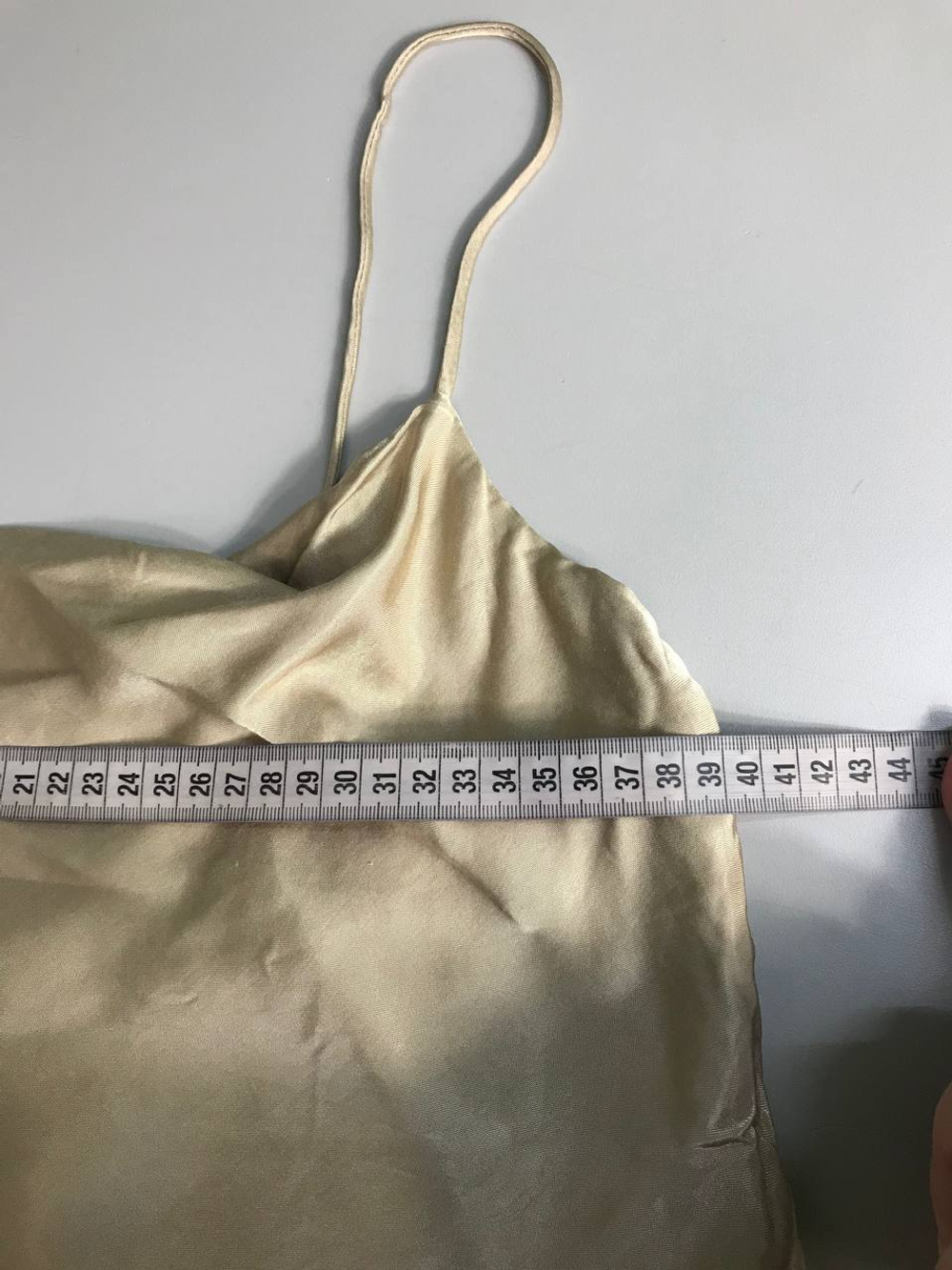 Топ ZARA в бельевом стиле, маркировка М, 46 размер
