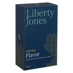 Набор бокалов для шампанского flavor, 260 мл, 2 шт.