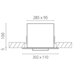 214038 Светильник CARDANO 16Х3 MR16/HP16 ЧЕРНЫЙ
