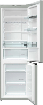 Отдельностоящий двухкамерный холодильник Gorenje NRK6191GHX4