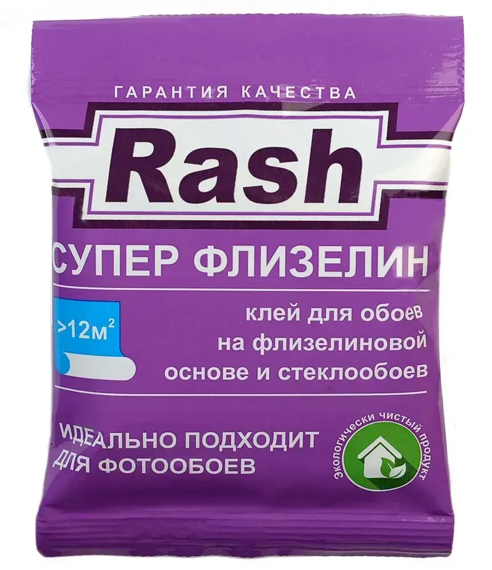 Клей для обоев на флизелиновой основе и стеклообоев, 60г