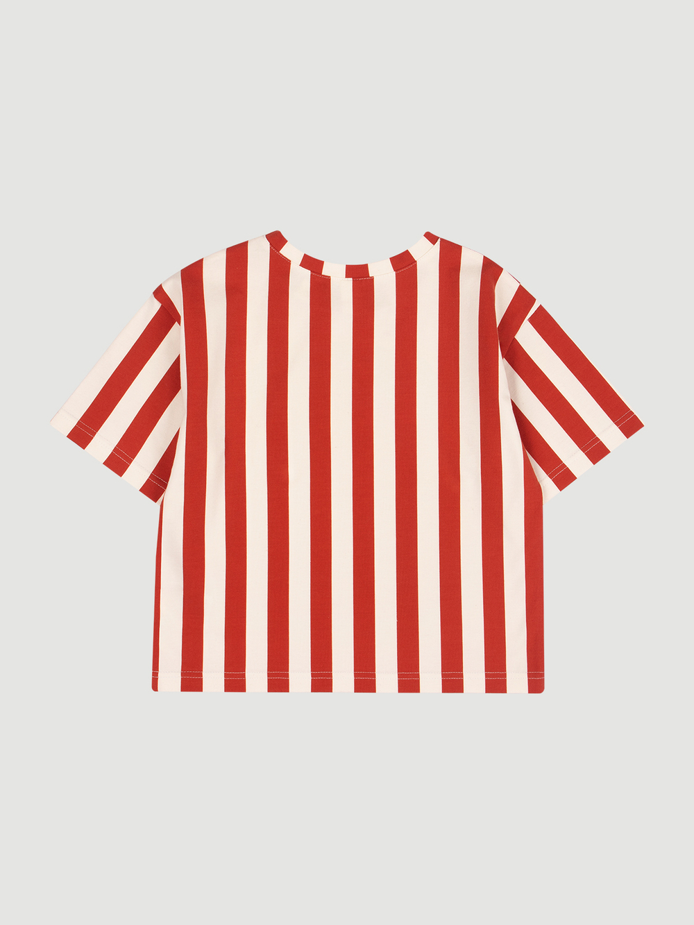 Футболка оверсайз Mjölk Red Stripes, уценка