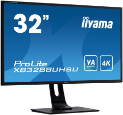 Монитор Iiyama 32;; ProLite XB3288UHSU-B1 3840x2160 VA LED 75Гц 3ms FreeSync HDMI DisplayPort
