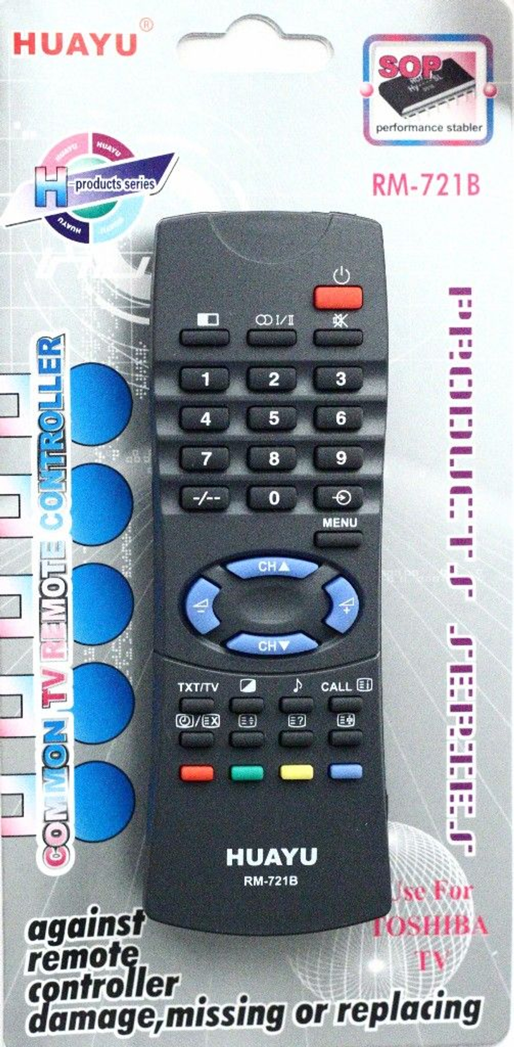 Пульт для Toshiba CT-90229 / RM-L721B