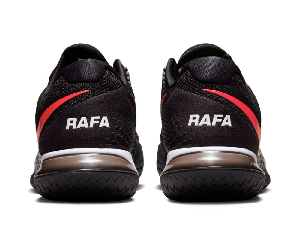 Мужские кроссовки теннисные Nike Zoom Vapor Cage 4 Rafa - black/siren red/barely grape