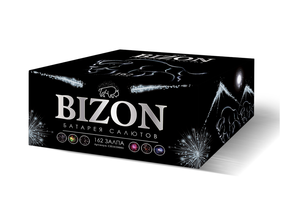 Батарея салютов УРАЛ САЛЮТ "BIZON"