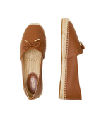 Кожаные эспадрильи. Michael Kors - коричневый(40R4NRFP1L)