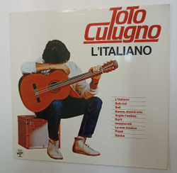 Винтажная виниловая пластинка Toto Cutugno Litaliano (Germany 1983)