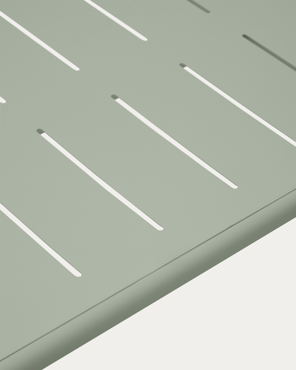 Уличный стол Brai из оцинкованной стали бирюзового цвета 180 x 90 см