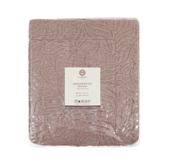Наволочка декоративная 47х47 Luxberry Каменный цветок капучино Португалия упаковка