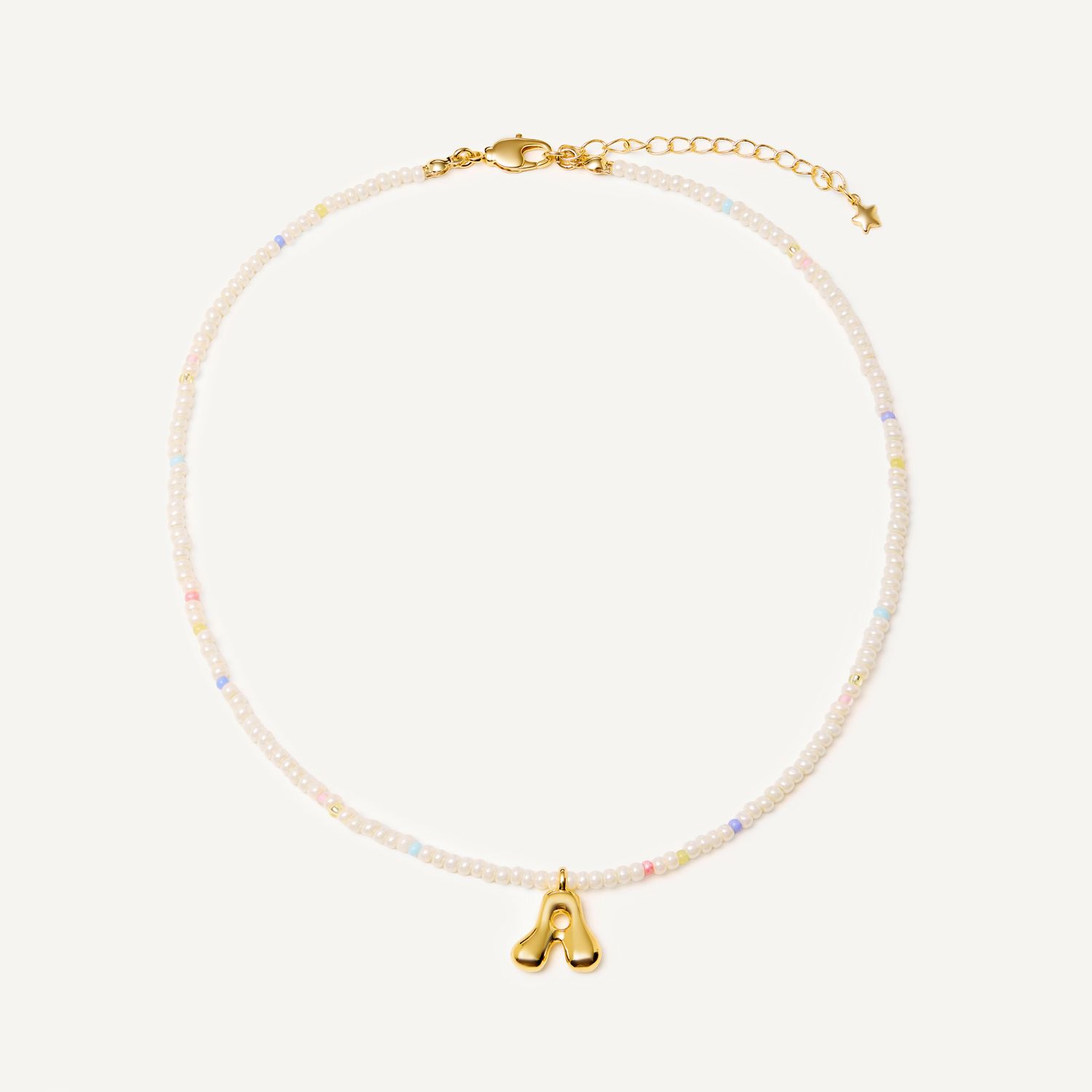 Колье My Mini ABC Necklace - Gold