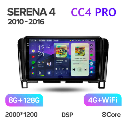 Teyes CC4 Pro 9" для Nissan Serena 4 2010-2016