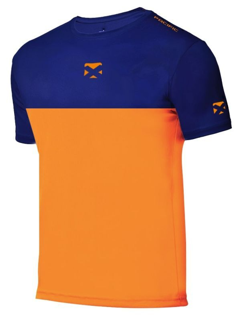 Мужская теннисная футболка Pacific Break - navy/orange