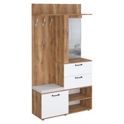 Подушка для прихожей Сеул (белый), МФ 1+1