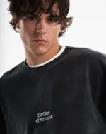 Купить Футболка Bruler d'Amour Liberté d'expression графит Футболка Bruler d'Amour Liberté d'expression графит