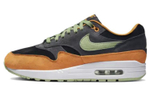 Nike Air Max 1 retro non-slip wear-resistant low-cut casual running shoes for men and women with the same style black brown