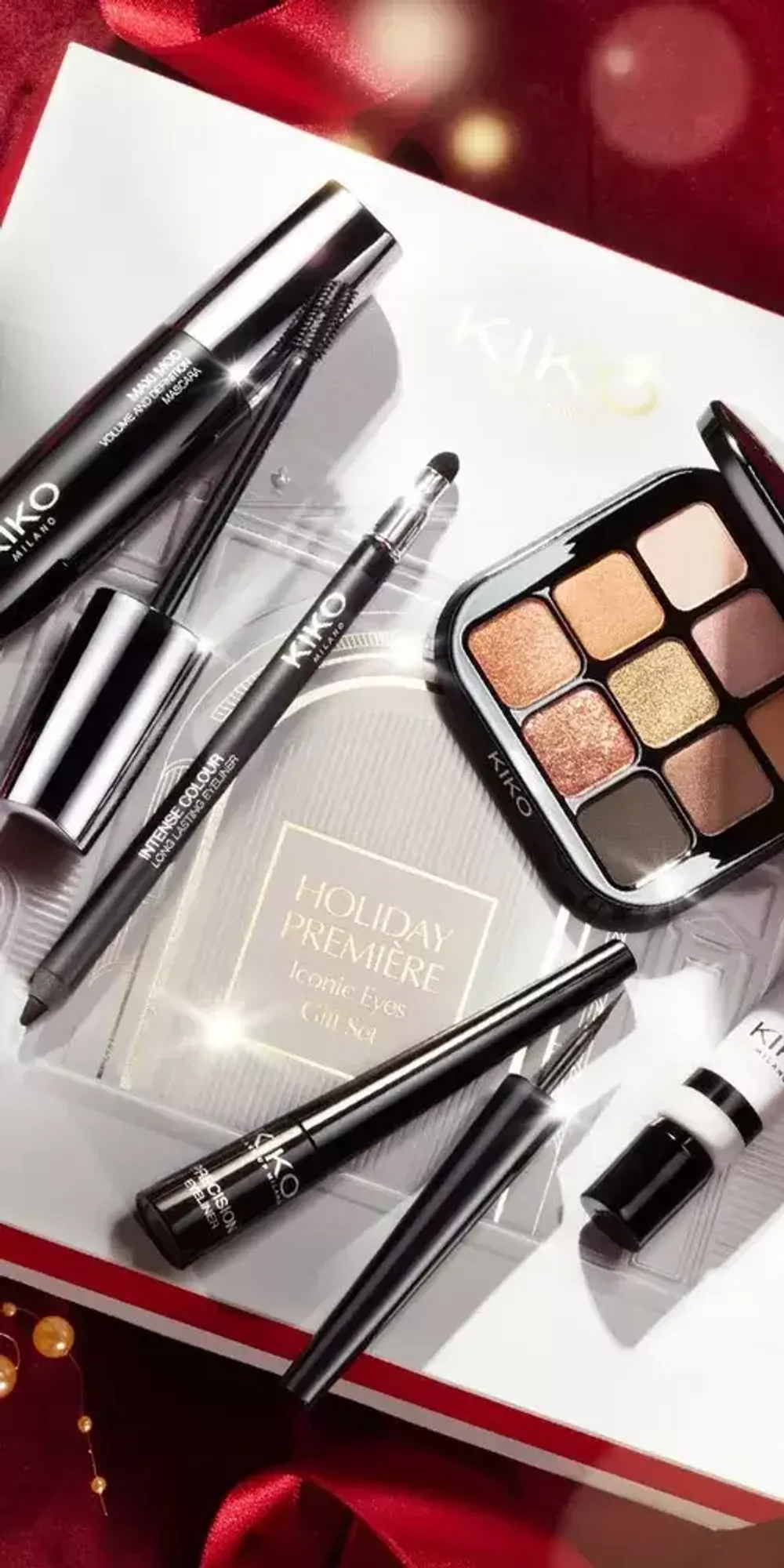 Подарочный набор для глаз KIKO Milano Holiday Première Iconic Eyes Gift Set