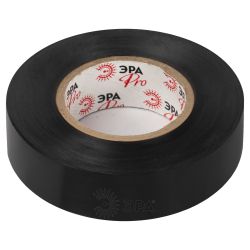 Изолента ЭРА ET1925BLACK ПВХ 19мм х 25м черная
