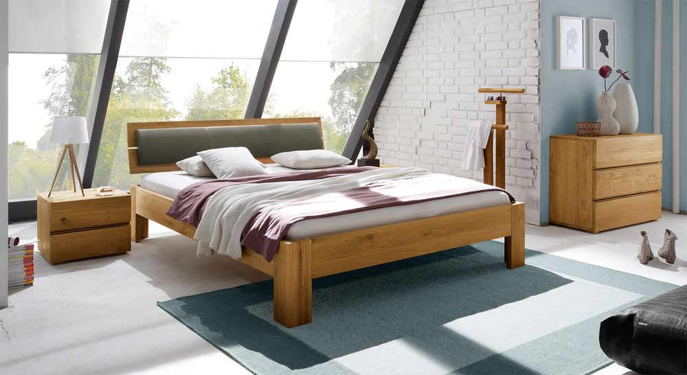 Кровать лофт из массива дуба Bayamo