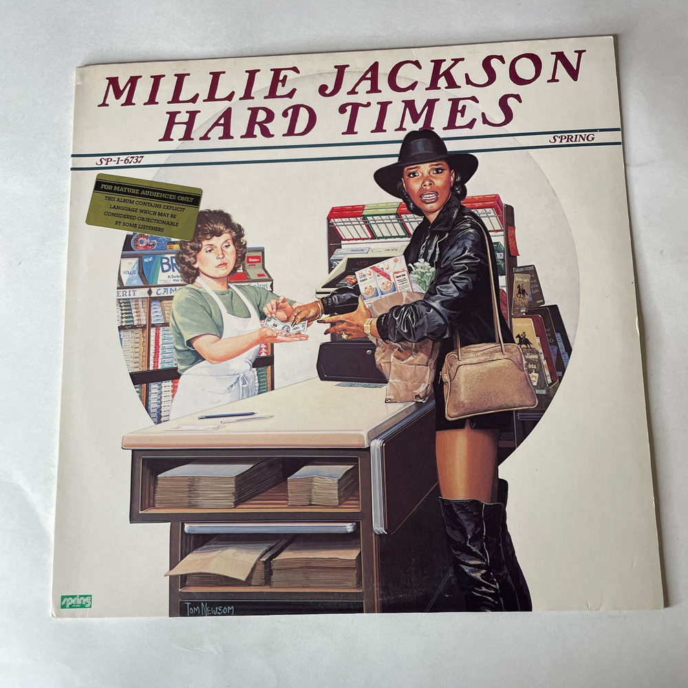 Винтажная виниловая пластинка LP Millie Jackson Hard Times (США 1982)