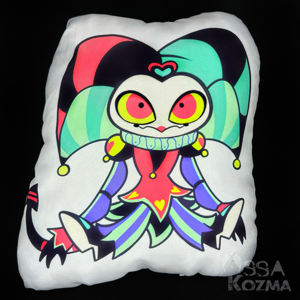 Декоративная подушка с Физзаролли из «Helluva Boss»