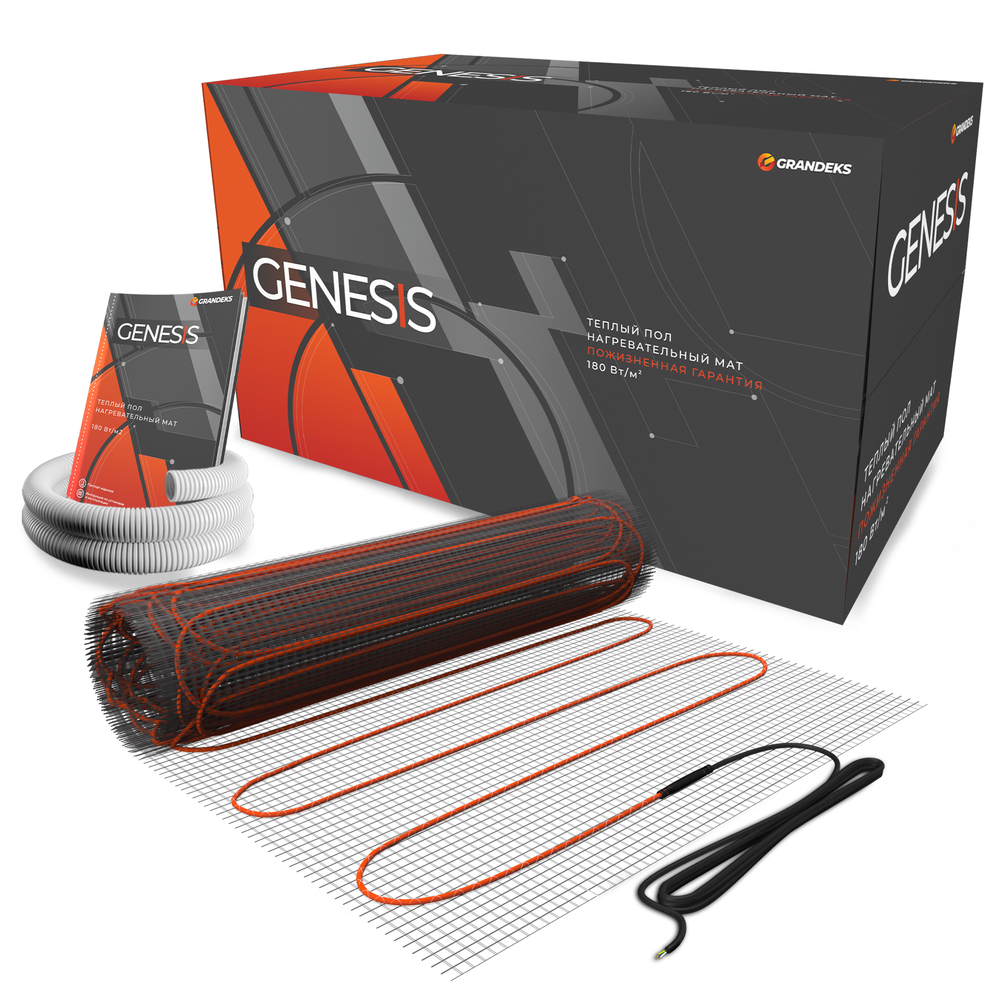 Система мат двухжильный Genesis - 09,0 / 1620 Система мат двухжильный Genesis - 09,0 / 1620