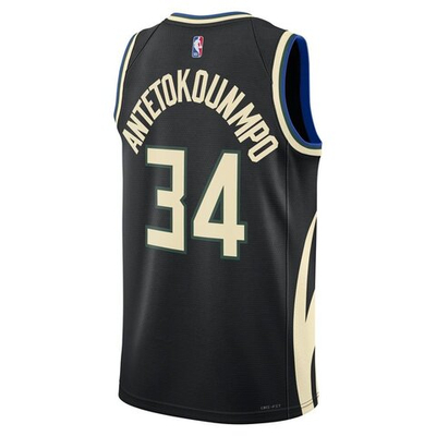 Баскетбольная джерси Milwaukee Bucks Statement Edition Jordan Dri-FIT NBA Swingman Jersey - Giannis Antetokounmpo