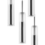 756054 Люстра CILINO 5х40W GU10 ХРОМ