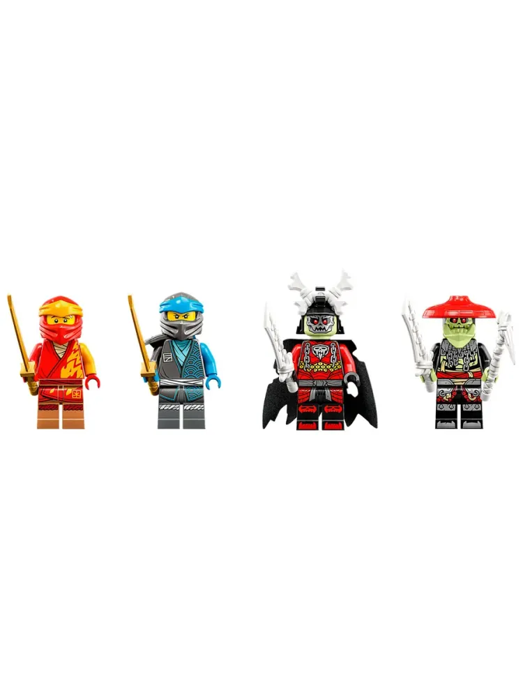 Конструктор NINJAGO 71783 Робот-гонщик Эво Кая
