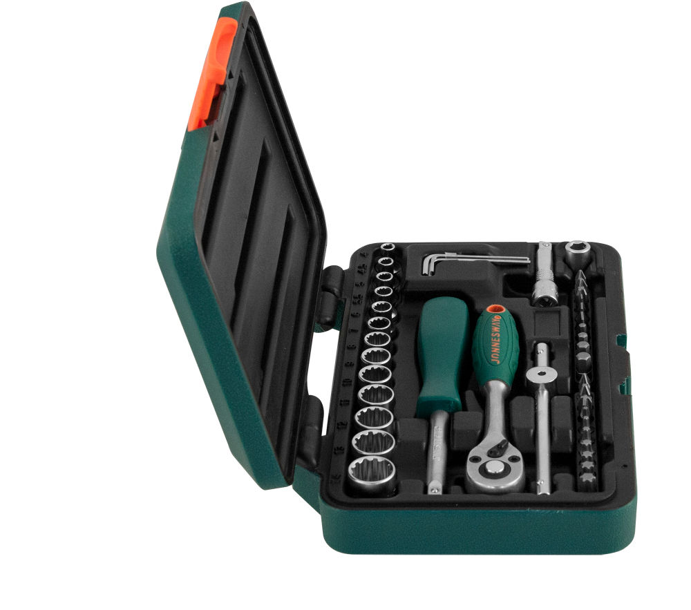 S68H2141S Набор головок торцевых 1/4"DR Super Tech, 41 предмет