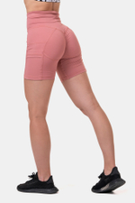 Велосипедки High-waist Fit & Smart biker shorts 575 Розовые