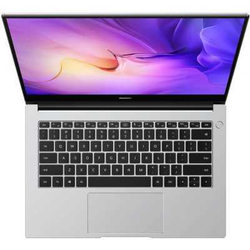 Ноутбук 14" Huawei MateBook D14 NbDE-WFH9 Core i5 1155G7/16Gb/512Gb SSD/14" FullHD/Win11 Серебристый (53013QDV)