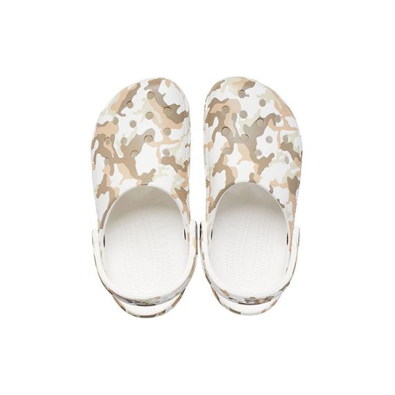 Crocs Classic Clog 'White Camouflage'