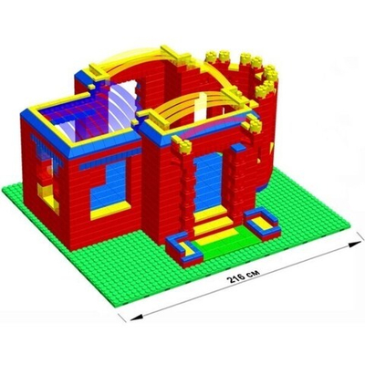 Большой конструктор LK Дворец GB7,5 L на платформе 48х56, для детей 3-8 лет