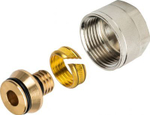 Фитинг компресс евроконус для труб PEX 16х2,0х3/4  STOUT 397