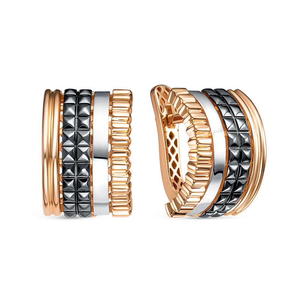 Серьги из золота 585 пробы