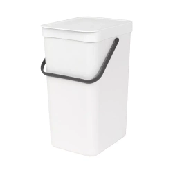 Brabantia - Контейнер для мусора Sort &amp; Go 16л белый / артикул   109942  / GTIN 8710755109942