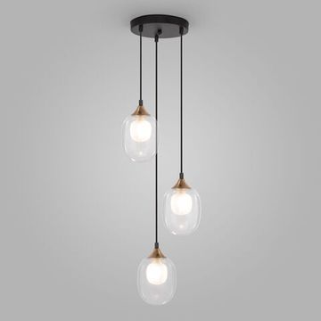 70216/3 / подвесной светильник / латунь