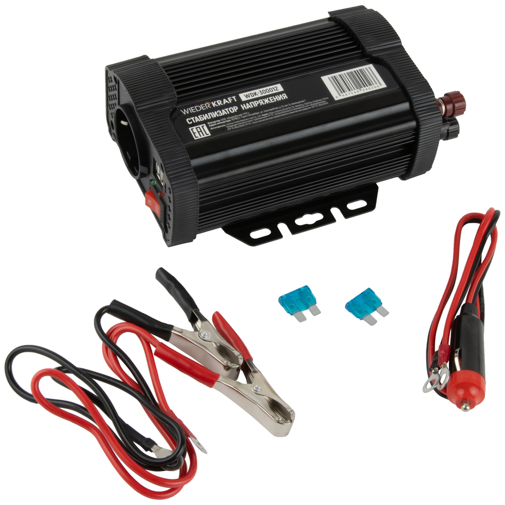 WDK-300012 Инвертор автомобильный 300Вт
