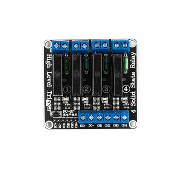 Реле твердотельное 4 канальное (Low)