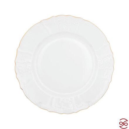 Блюдо круглое Bernadotte Белый узор 32 см