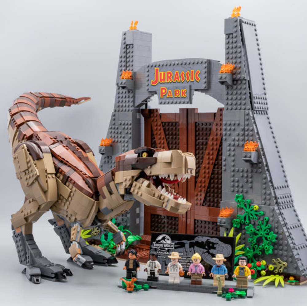 LEGO Jurassic World: Парк Юрского периода: ярость тираннозавра 75936 — Jurassic Park: T. rex Rampage — Лего Мир Юрского периода