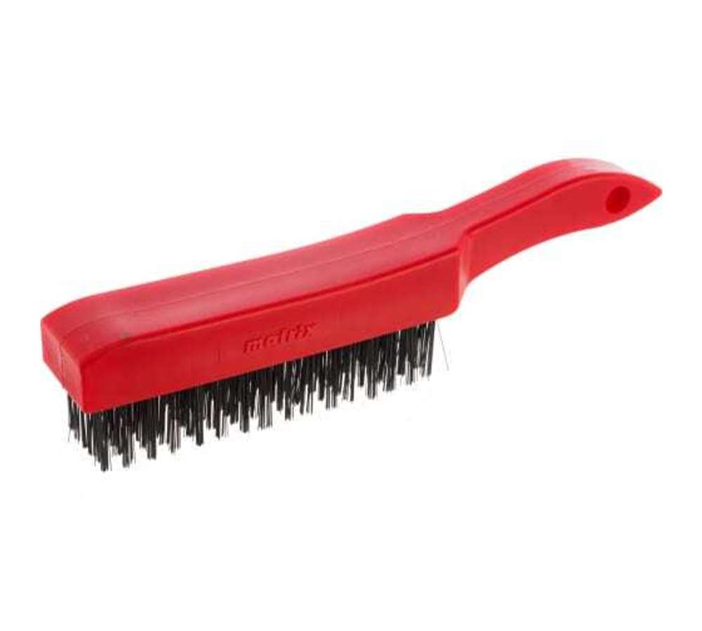 ЩЕТКА ЗАЧИСТНАЯ MATRIX 6-РЯДНАЯ МЕТ. С ПЛАСТ/РУЧКОЙ 74816