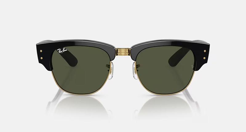 Large clubmaster sunglasses sales