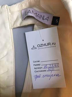 Платье Lamania нежного оттенка, маркировка S, визуально 44 размер