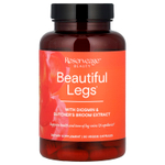 Reserveage Beauty, Beautiful Legs с диосмином и ресвератролом, 30 растительных капсул