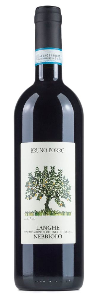 Вино Бруно Порро Ланге Неббиоло