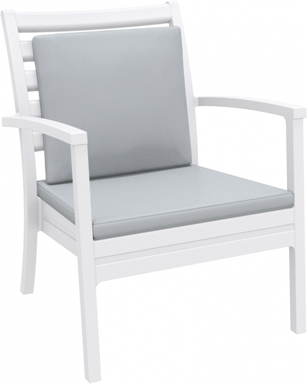 Подушка для спинки кресла Siesta Contract Artemis XL, светло-серый