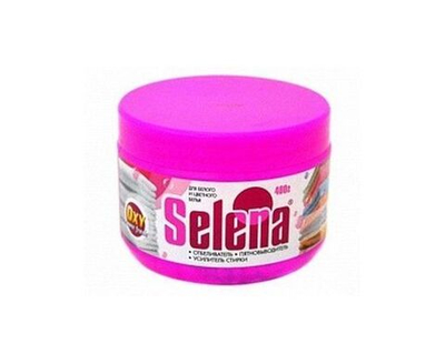 Отбеливатель (пятновыводитель, усилитель стирки) 400гр Selena, ЧС-47